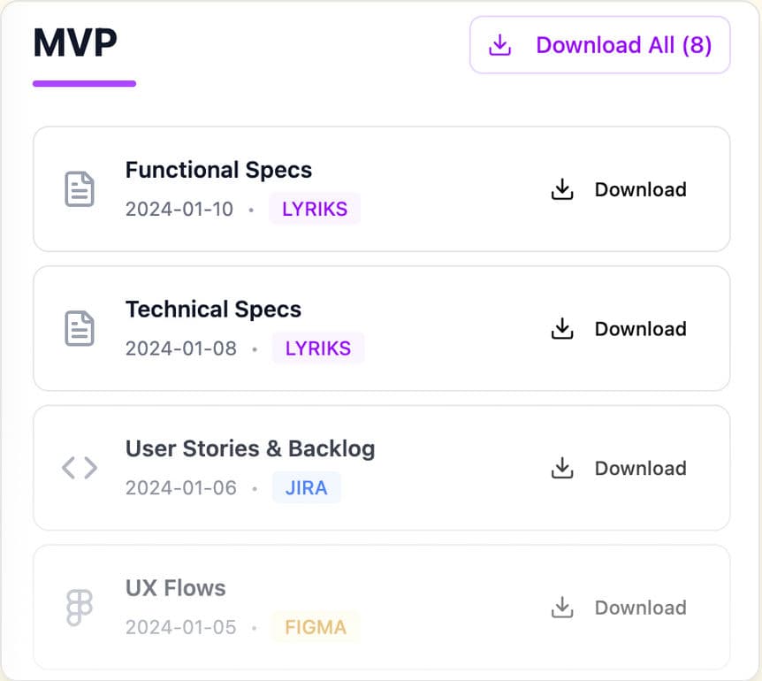 Automatic Specification Generation